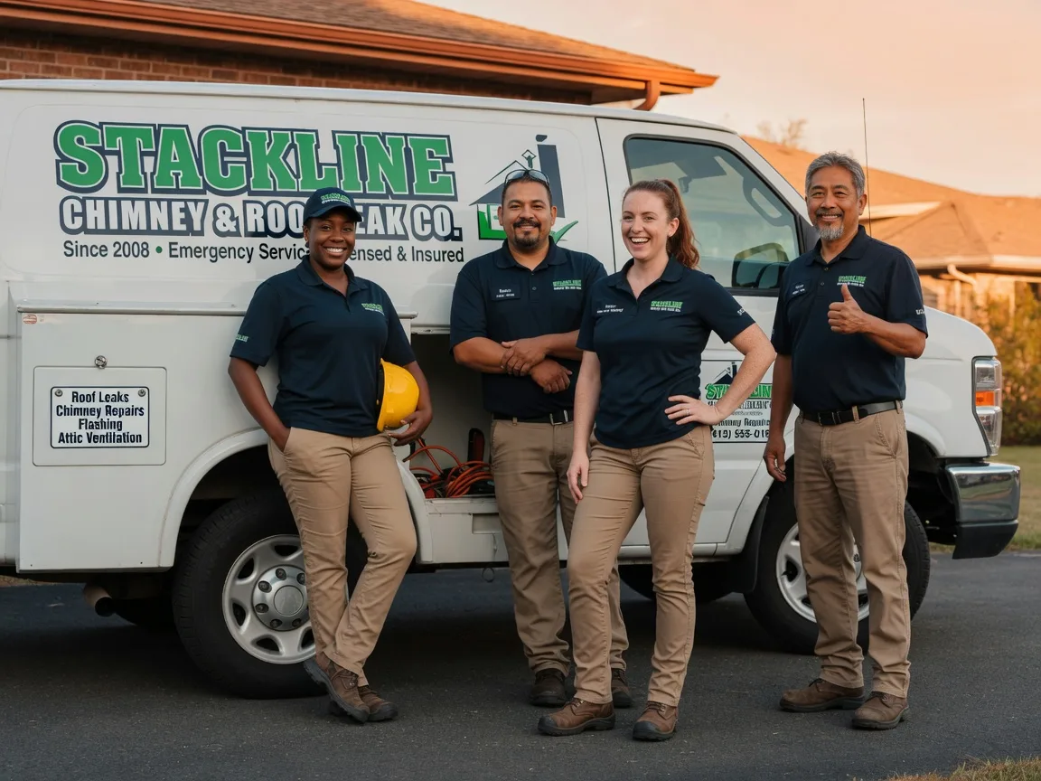 Chimney flashing repair company in Tannersville, PA